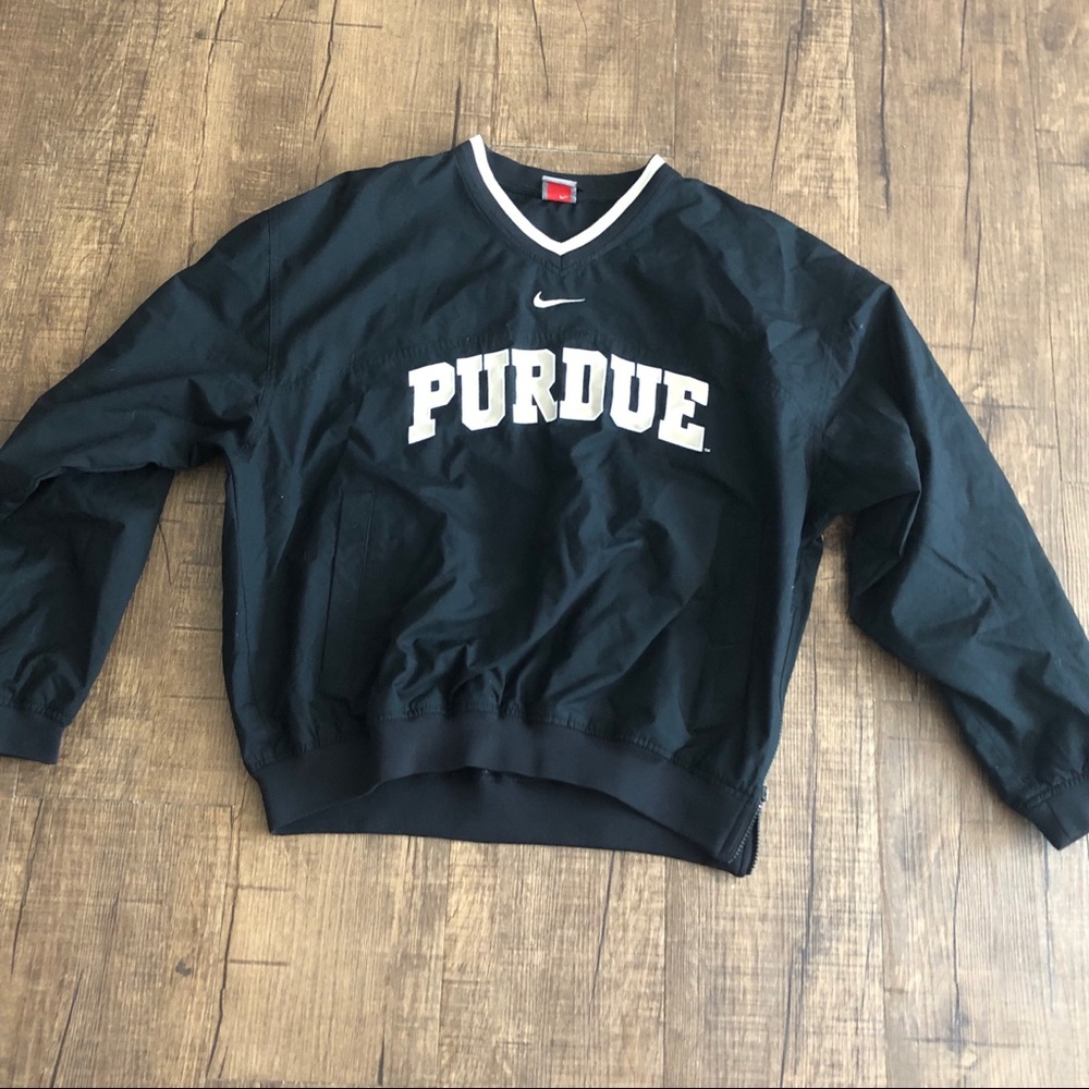 Vintage Nike Purdue Windbreaker with Pocket